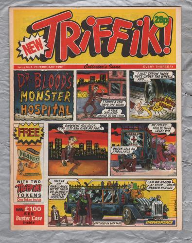 Triffik! - No.1 - 29th February 1992 - `Dr Blood`s Monster Hospital` - Published by Communications Innovations Ltd