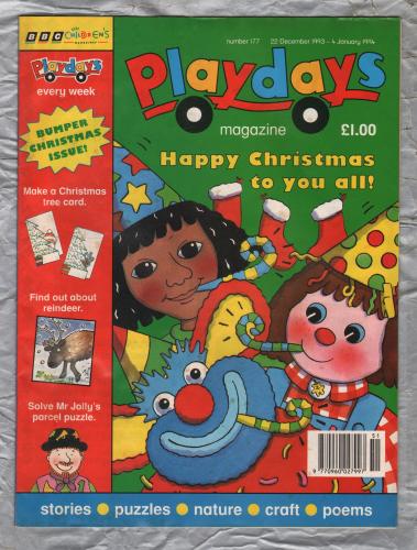 Playdays Magazine - No.177 - 22 December 1993-4 January 1994 - `Letters-Writing b` - Published by BBC Magazines