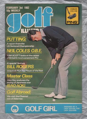 Golf Illustrated - Vol.195 No.3860 - February 3rd 1982 - `Neil Coles O.B.E.` - Published By The Harmsworth Press 