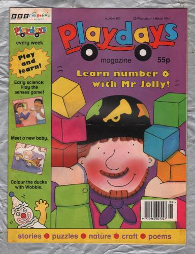 Playdays Magazine - No.185 - 23 February-1 March 1994 - `Letters-Letter f` - Published by BBC Magazines