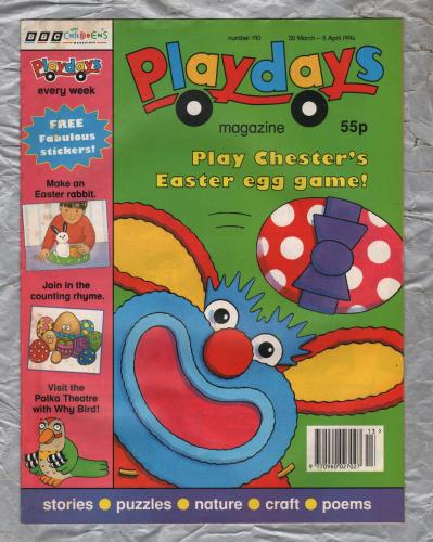 Playdays Magazine - No.190 - 30 March-5 April 1994 - `Letters-Letter h` - Published by BBC Magazines