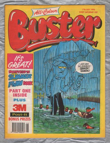 All Colour BUSTER - 17th July 1993 - `Cliff Hanger` - Fleetway Publications
