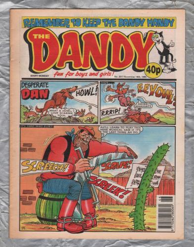 The Dandy - Issue No.2817 - November 18th 1995 - `Desperate Dan` - D.C. Thomson & Co. Ltd