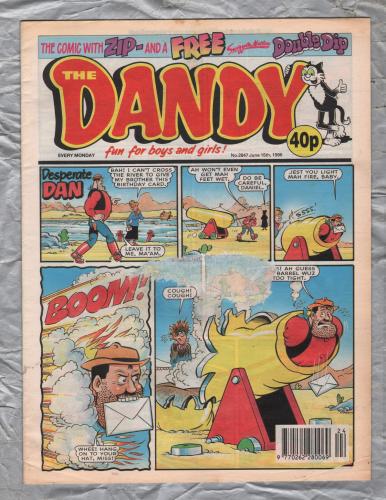 The Dandy - Issue No.2847 - June 15th 1996 - `Hector Spectre` - D.C. Thomson & Co. Ltd