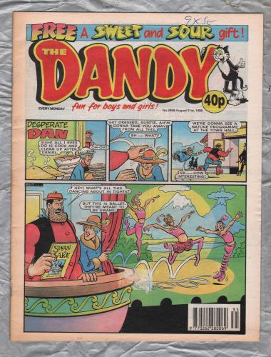The Dandy - Issue No.2858 - August 31st 1996 - `Korky the Cat` - D.C. Thomson & Co. Ltd