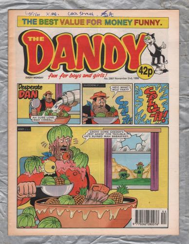 The Dandy - Issue No.2867 - November 2nd 1996 - `Desperate Dan` - D.C. Thomson & Co. Ltd