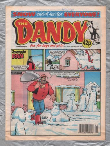 The Dandy - Issue No.2876 - January 4th 1997 - `Spotted Dick` - D.C. Thomson & Co. Ltd