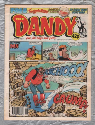 The Dandy - Issue No.2883 - February 22nd 1997 - `Desperate Dan` - D.C. Thomson & Co. Ltd
