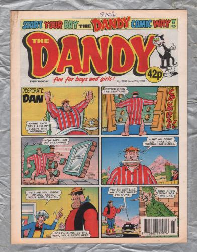 The Dandy - Issue No.2898 - June 7th 1997 - `Desperate Dan` - D.C. Thomson & Co. Ltd