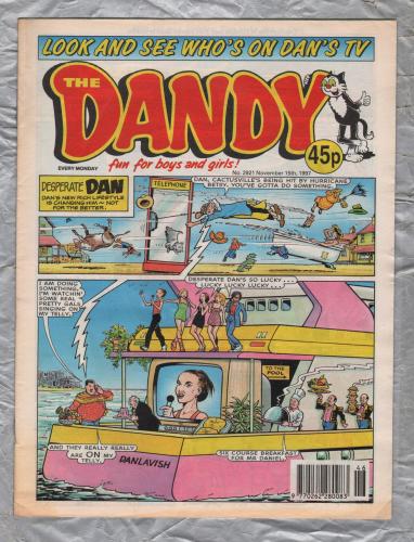 The Dandy - Issue No.2921 - November 16th 1997 - `Desperate Dan` - D.C. Thomson & Co. Ltd