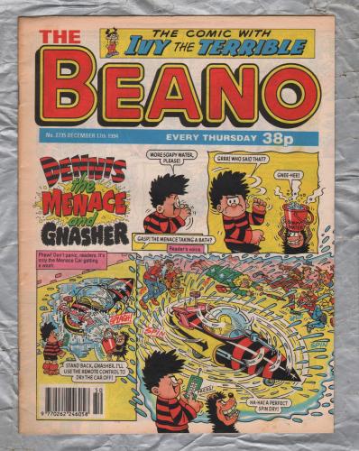 The Beano - Issue No.2735 - December 17th 1994 - `Dennis The Menace And Gnasher` - D.C. Thomson & Co. Ltd