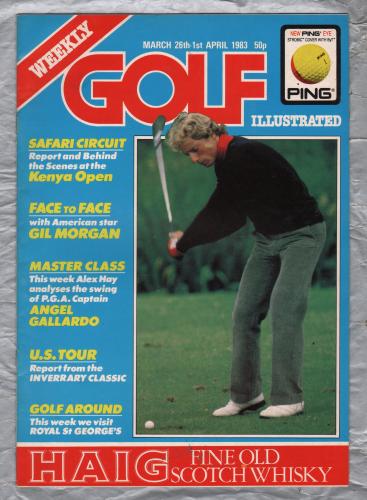 Golf Illustrated - Vol.196 No.3918 - March 26th-1st April 1983 - `U.S. Tour` - Published By The Harmsworth Press  