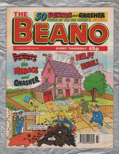 The Beano - Issue No.2888 - November 22nd 1997 - `Dennis The Menace And Gnasher` - D.C. Thomson & Co. Ltd