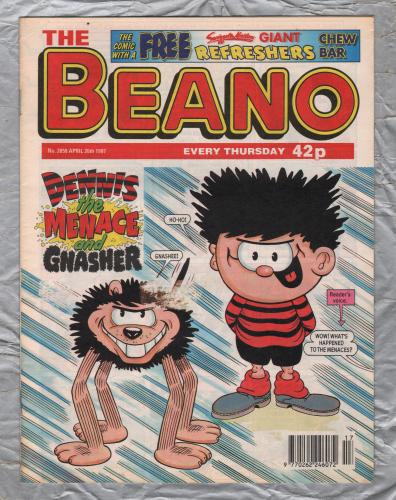 The Beano - Issue No.2858 - April 26th 1997 - `Dennis The Menace And Gnasher` - D.C. Thomson & Co. Ltd