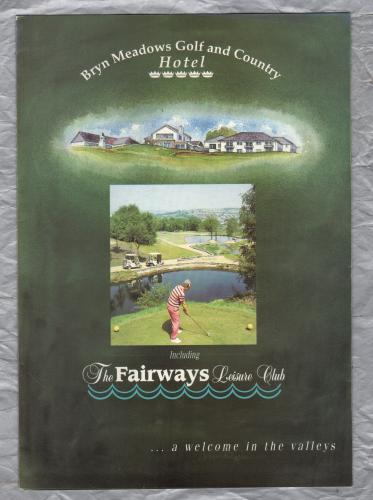 Bryn Meadows Golf And Country Hotel - Advertisment From 1980`s