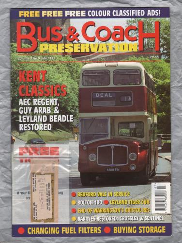 Bus & Coach Preservation - Vol.2 No.3 - July 1999 - `Buying Leyland Tiger Cub` - Published by Kelsey Publishing Ltd