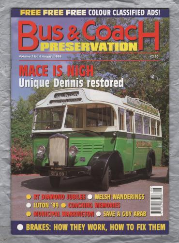 Bus & Coach Preservation - Vol.2 No.4 - August 1999 - `Save a Guy Arab` - Published by Kelsey Publishing Ltd