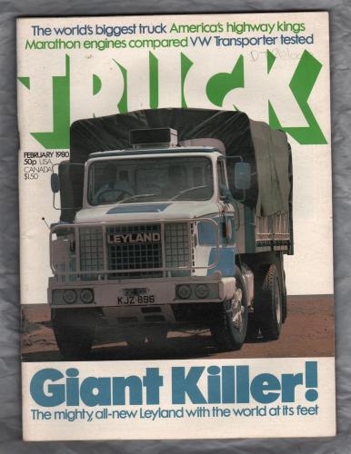 TRUCK - February 1980 - `Leyland The Lionheart!` - Published by F F Publishing Ltd