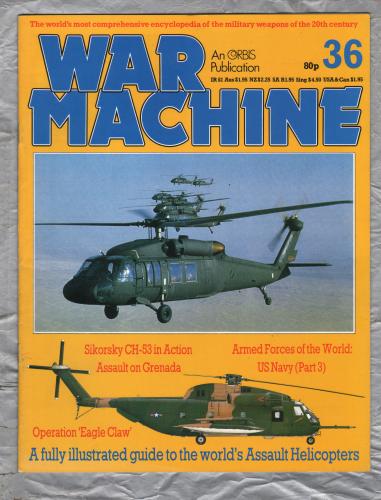 War Machine - Vol.3 No.36 - 1984 - `Assault on Grenada` - An Orbis Publication