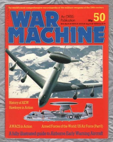 War Machine - Vol.5 No.50 - 1984 - `Hawkeye in Action` - An Orbis Publication