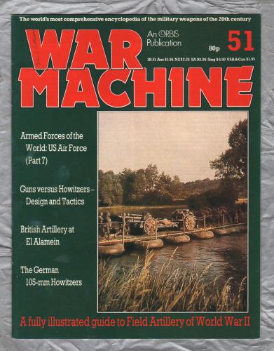 War Machine - Vol.5 No.51 - 1984 - `The German 105 mm Howitzers` - An Orbis Publication