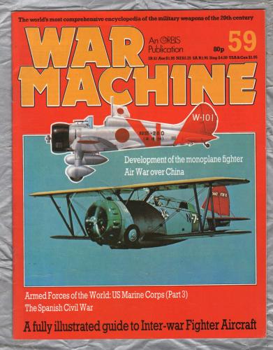 War Machine - Vol.5 No.59 - 1984 - `The Spanish Civil War` - An Orbis Publication