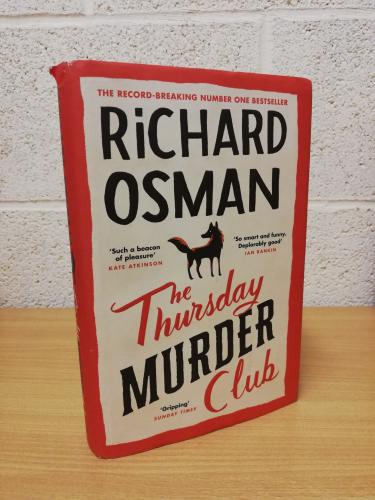 `The Thursday Murder Club` - Richard Osman - First U.K Edition - Later Print - Hardback - Viking - 2020