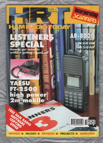 HRT (Ham Radio Today) - October 1994 - Vol.12 No.10 - `Getting Started in Listening` - Published by Argus Specialist Publications Ltd
