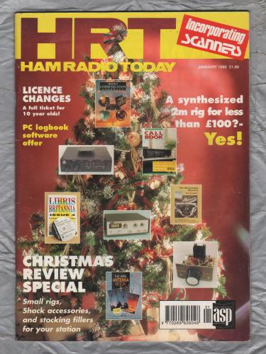 HRT (Ham Radio Today) - January 1995 - Vol.13 No.1 - `Receiver Amplifier and Speaker Unit` - Published by Argus Specialist Publications Ltd