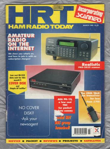 HRT (Ham Radio Today) - March 1995 - Vol.13 No.3 - `Ham Radio and the Internet` - Published by Argus Specialist Publications Ltd