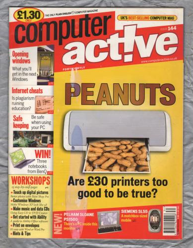 Computer Active - 21 Aug-3 Sept 2003 - Issue 144 - `Safe Keeping` - A vnu Publication