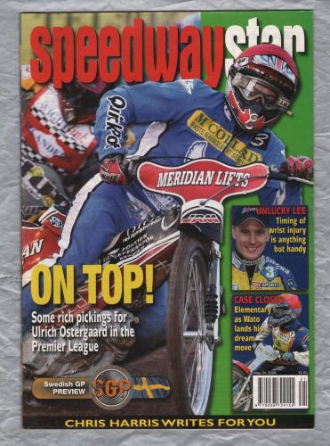 Speedwaystar - Vol.57 No.11 - May 24 2008 - `On Top!` - Published by Pinegen Ltd