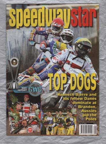 Speedwaystar - Vol.57 No.18 - July 19 2008 - `Top Dogs` - Published by Pinegen Ltd