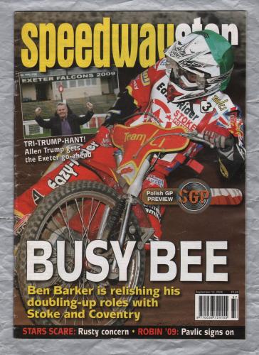 Speedwaystar - Vol.57 No.26 - September 13 2008 - `Busy Bee` - Published by Pinegen Ltd