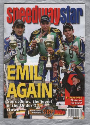 Speedwaystar - Vol.57 No.30 - October 11 2008 - `Emil Again` - Published by Pinegen Ltd