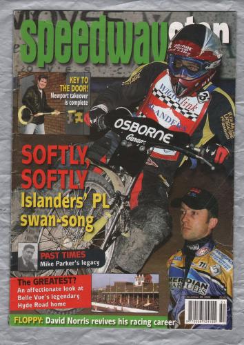 Speedwaystar - Vol.57 No.40 - December 20 2008 - `Softly, Softly...Islanders` PL Swan-Song` - Published by Pinegen Ltd