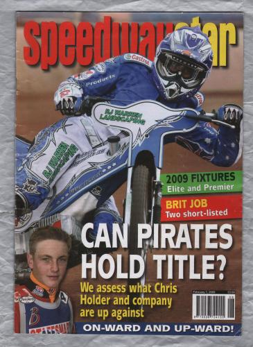 Speedwaystar - Vol.57 No.47 - February 7 2009 - `Can Pirates Hold Title?` - Published by Pinegen Ltd