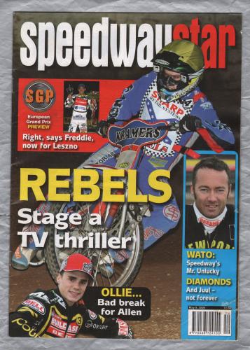 Speedwaystar - Vol.58 No.8 - May 9 2009 - `REBELS: Stage A TV Thriller` - Published by Pinegen Ltd