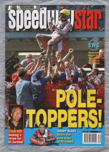 Speedwaystar - Vol.58 No.19 - July 25 2009 - `POLE-TOPPERS!` - Published by Pinegen Ltd