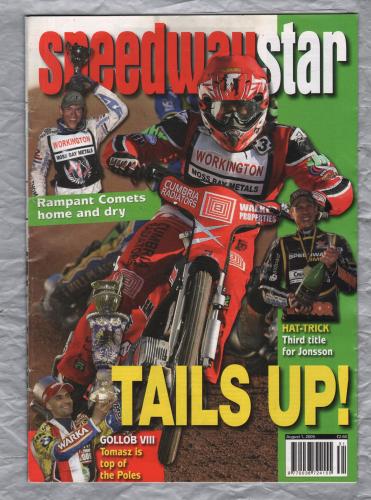 Speedwaystar - Vol.58 No.20 - August 1 2009 - `TAILS UP!` - Published by Pinegen Ltd