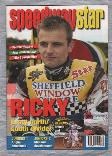 Speedwaystar - Vol.60 No.48 - February 11 2012 - `RICKY: Great North/South Divide!` - Published by Pinegen Ltd