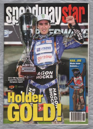 Speedwaystar - Vol.61 No.8 - May 5 2012 - `Holder GOLD!` - Published by Pinegen Ltd