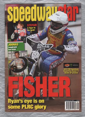 Speedwaystar - Vol.61 No.28 - September 22 2012 - `FISHER` - Published by Pinegen Ltd