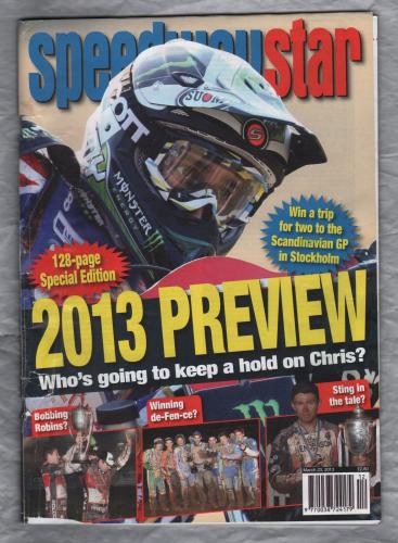 Speedwaystar - Vol.62 No.2 - March 23 2013 - `2013 Preview` - Published by Pinegen Ltd