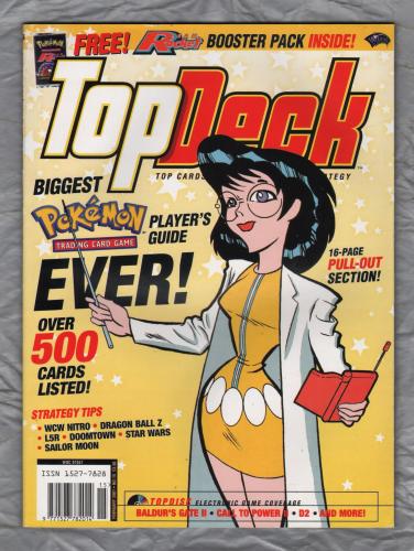 Top Deck - Vol.3 Issue 2 No.15 - February 2001 - `Pokemon Player`s Guide` - Published by Wizards of the Coast Inc.