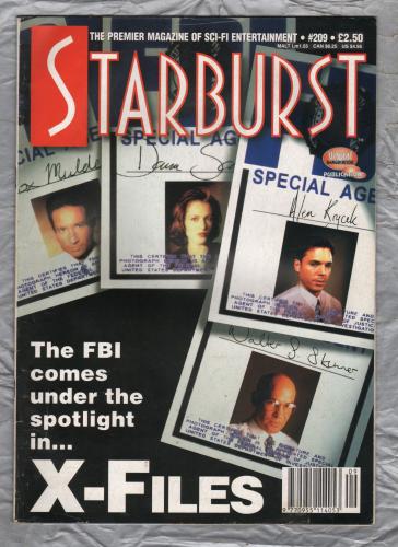 Starburst - Vol.18 No.5 Issue No.209 - January 1996 - `The FBI Comes Under the Spotlight in....X-FILES` - Published by Visual Imagination