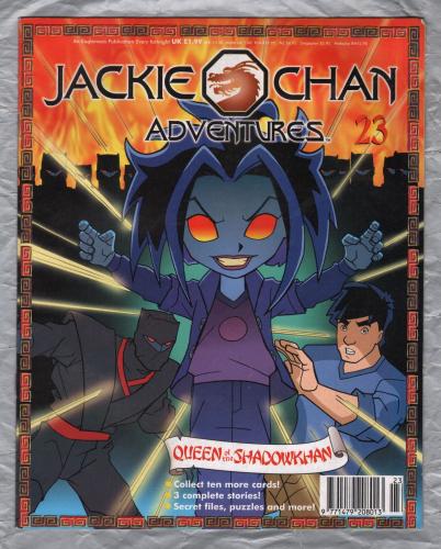 Jackie Chan Adventures - No.23 - July 7th 2004 - `Queen of the Shadowkhan` - An Eaglemoss Publication