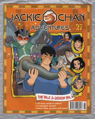 Jackie Chan Adventures - No.27- September 1st 2004 - `The Tale of the Demon Tail` - An Eaglemoss Publication