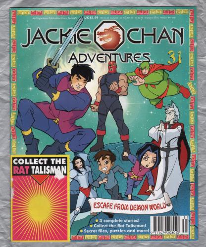 Jackie Chan Adventures - No.31 - October 27th 2004 - `Escape From Demon World` - An Eaglemoss Publication