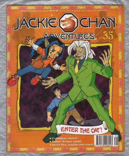 Jackie Chan Adventures - No.35 - December 22nd 2004 - `Enter The Cat!` - An Eaglemoss Publication